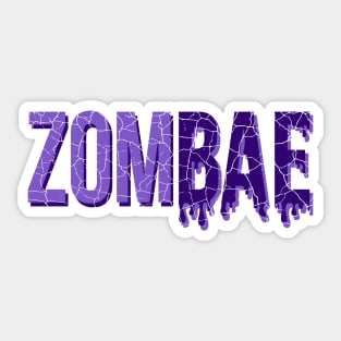 ZomBae (Purple) Sticker